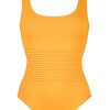 Damen Maryan Mehlhorn | Tank Swimsuit Mineral Yellow