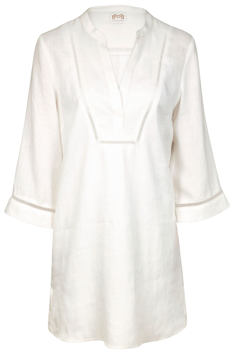 Damen Maryan Mehlhorn | Ladder Lace Tunic Natural White