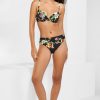 Damen Maryan Mehlhorn | Underwire Top|Gathered Bottoms Black-Brights