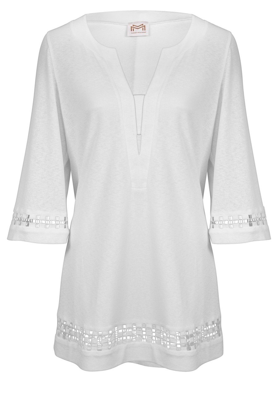 Damen Maryan Mehlhorn | Tunic Silk-White