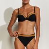 Damen Maryan Mehlhorn | Bikini Bottoms Black-Sand-Caramel