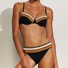 Damen Maryan Mehlhorn | Bikini Bottoms Black-Sand-Caramel