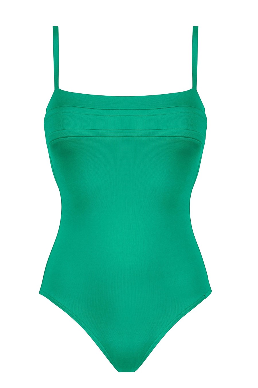 Damen Maryan Mehlhorn | Minimalist-Cut Swimsuit Verdant