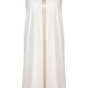 Damen Maryan Mehlhorn | Hand-Embroidered Dress Natural White