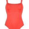 Damen Maryan Mehlhorn | Square-Shape Swimsuit Magma