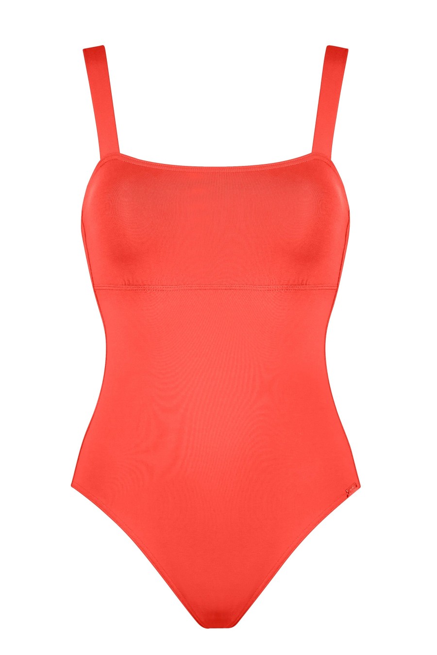 Damen Maryan Mehlhorn | Square-Shape Swimsuit Magma