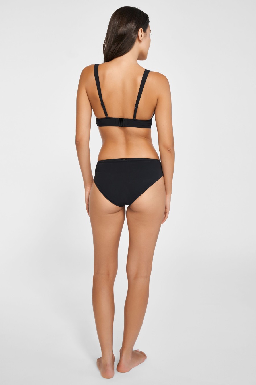 Damen Maryan Mehlhorn | Low-Plunge Top|Classic Bottoms Black