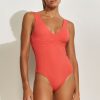 Damen Maryan Mehlhorn | V-Neck Swimsuit Radiance