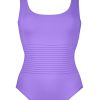 Damen Maryan Mehlhorn | Tank Swimsuit Iris Flower